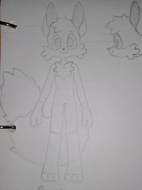 I'm creating my first ever fursona. Any thoughts/advice? :з by ilya_sheverda