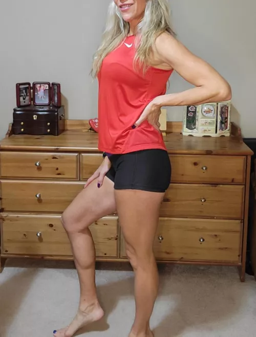 I'm frequently in running shorts. by sunseekgirl