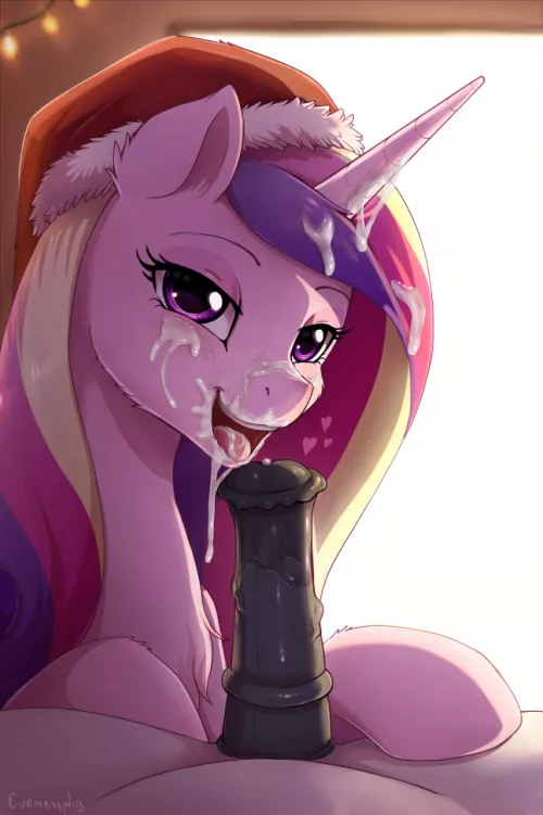 I'm looking for someone to rp as Princess Cadance for my friend who really loves her to bits. Must be long term relationship [MF] (Evomanaphy) by RainDMask
