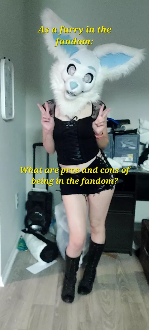 I'm making a video about the fandom from a furry. I wanted others opinions too so its not just mine! by ExtraPizzaPls