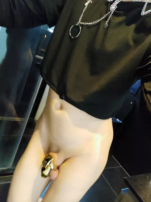 Im never unlocking from this cage ever again 😳🥰 by Ryuko-chaaan