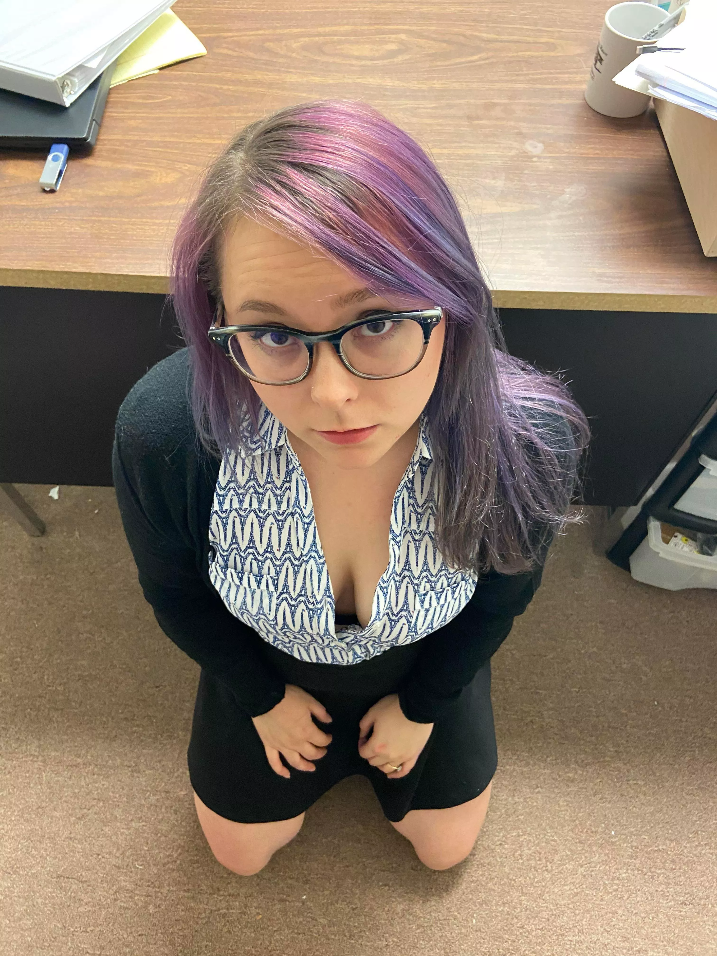 I’m on my knees begging for a tribute posted by Different_Dare760