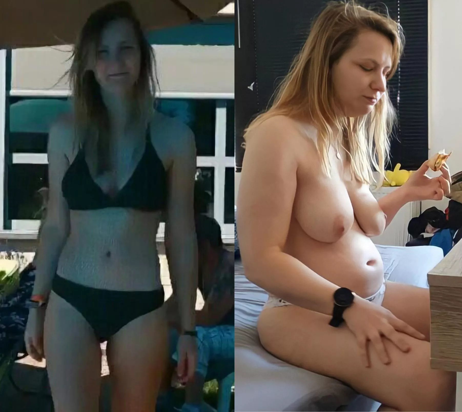 I'm still skinny right 😳 posted by sylvievisser