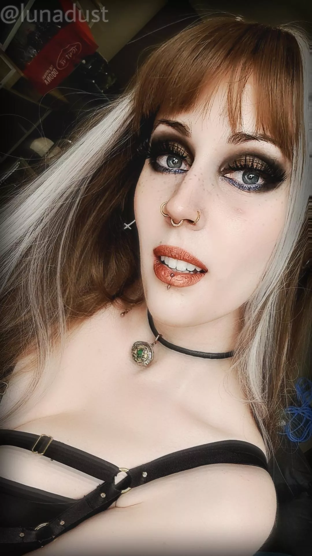 I'm still too shy to post more here, but here's my face. posted by LunadustLewd