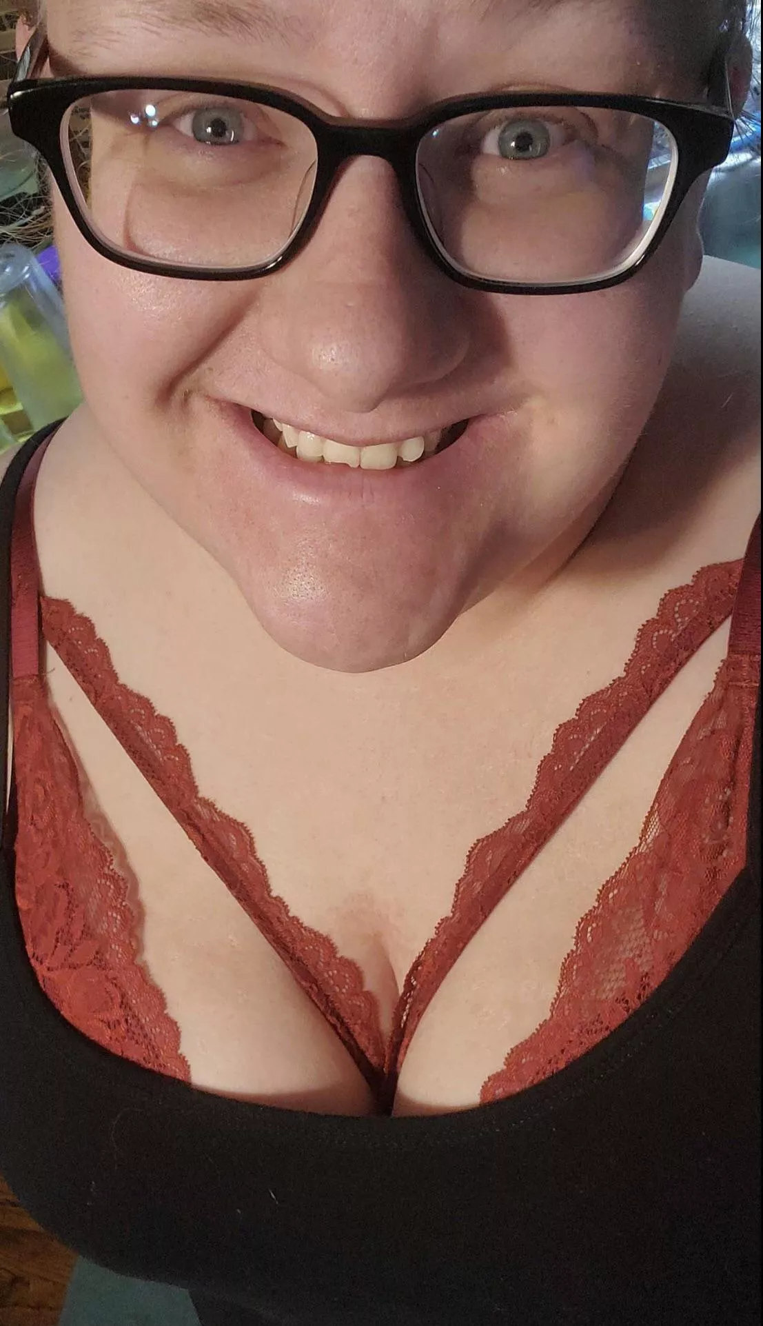 I’m super in to this strappy bra posted by BrandiandherMaster