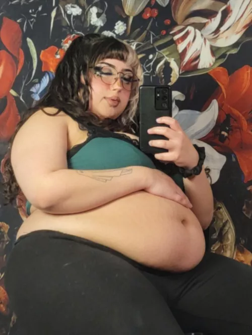 I'm surprised I don't have my own gravitational pull at this point 🪐 by korachubbsy