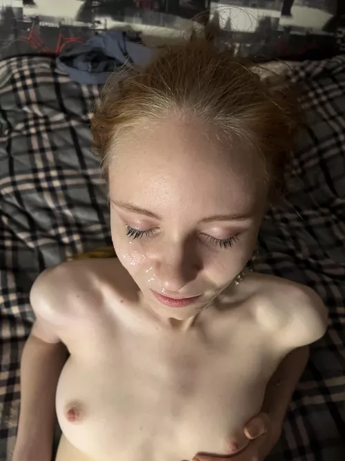 I’m your tiny fucktoy💕 I love the taste of cum more than pizza. So where’s my delivery sir? by Due-Championship753