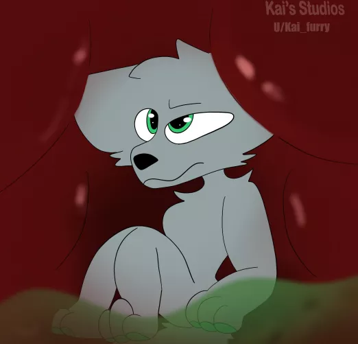 {Image} (artist is myself) (OC) (?/M) (Oral vore) by Kai_furry