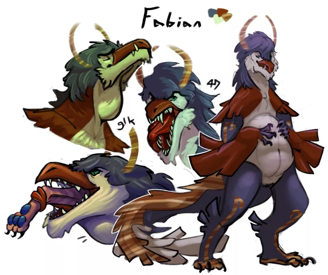 {Image} I finally made a vore-sona for myself to practice for commissions! I love drawing this guy... (Art by me) posted by Nemirocsalion