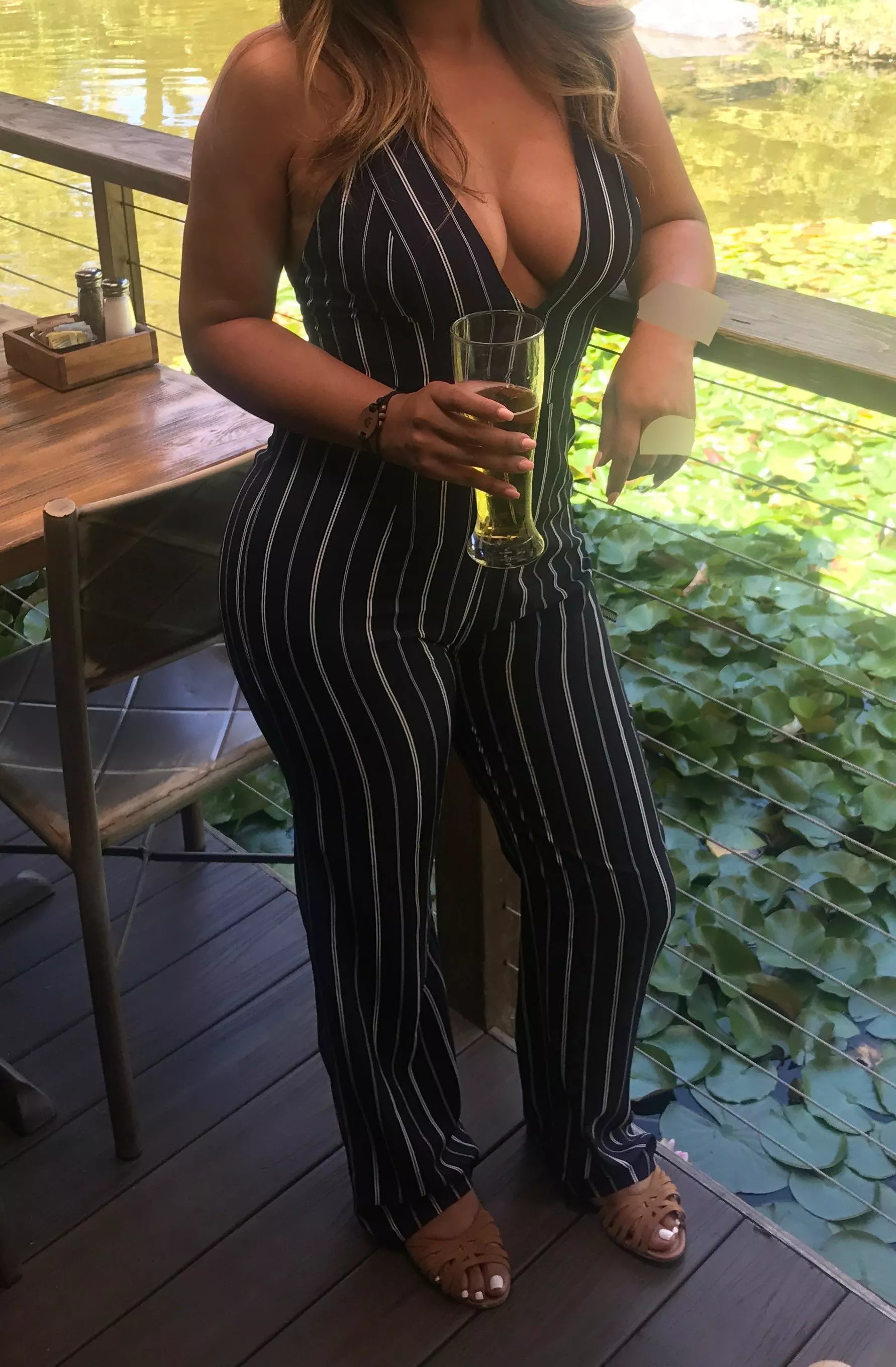 [image] love wearing my skintight bodysuit that shows off all my body. posted by Latina-hotwife-4959