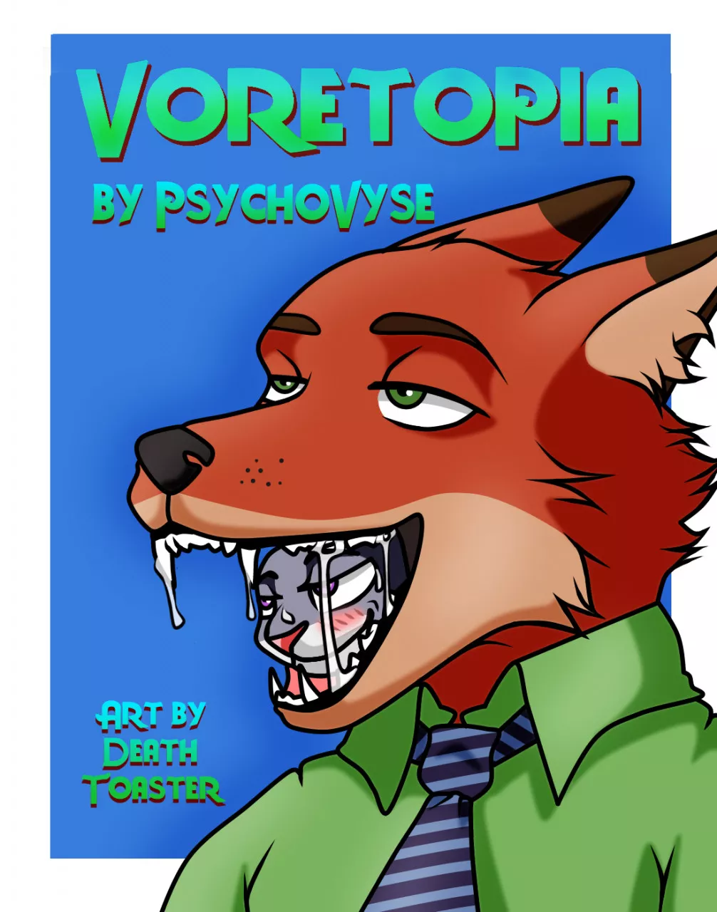 {Image} Oral vore YCH for psychowolvesbane Voretopia v0.06 has been released! posted by Death_Toaster_I