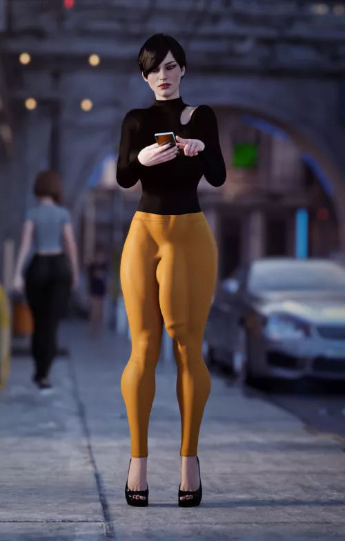 imagine seeing this while walking by Hugelover909