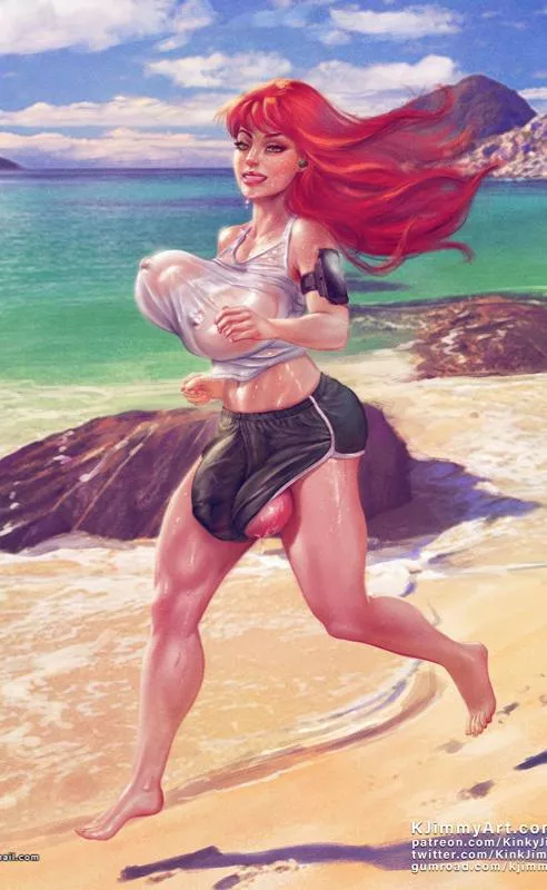 Imagine seeing this while you're at the beach posted by Hugelover909