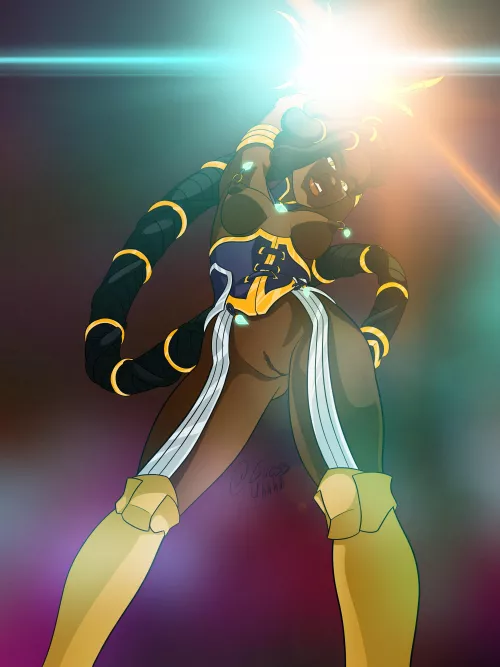 [Imani] doesn’t have a lot of love so I(GuessUhhhh) decided to draw her by GuessUhhhh