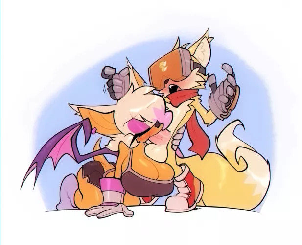 Immersive experience [Rouge x Tails] (bigdad) by YelloAllOver