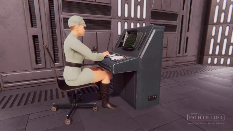 Imperial secretary at work (StarLord Games) [Star Wars: Path of lust]. by StarLord_Games