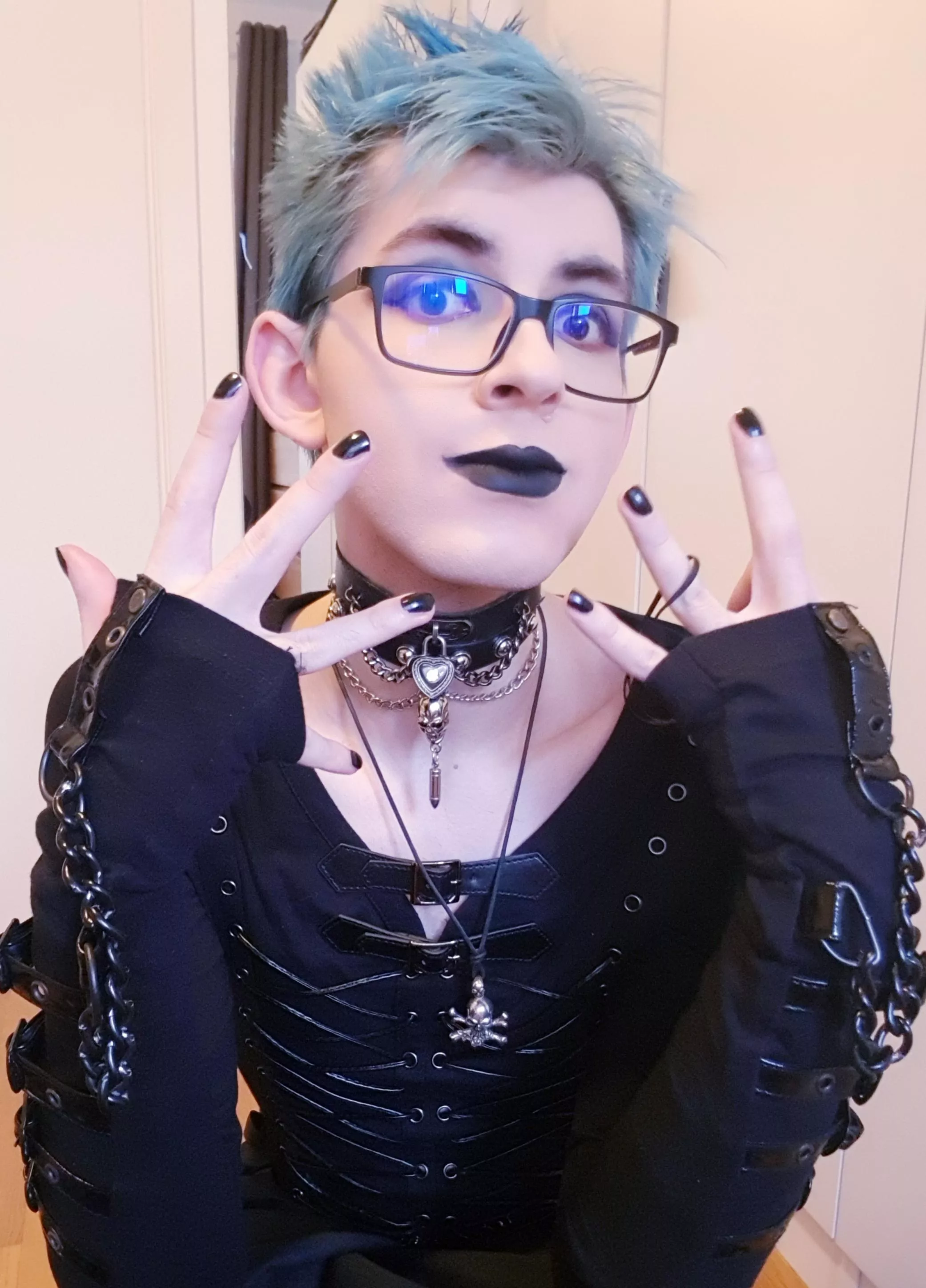 Improving my makeup skills...what do you think? posted by ShadowPrincessN7