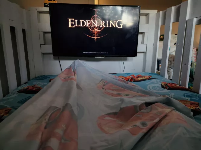 In bed early tonight! At least I won't be bored! by PaddedGunRunner