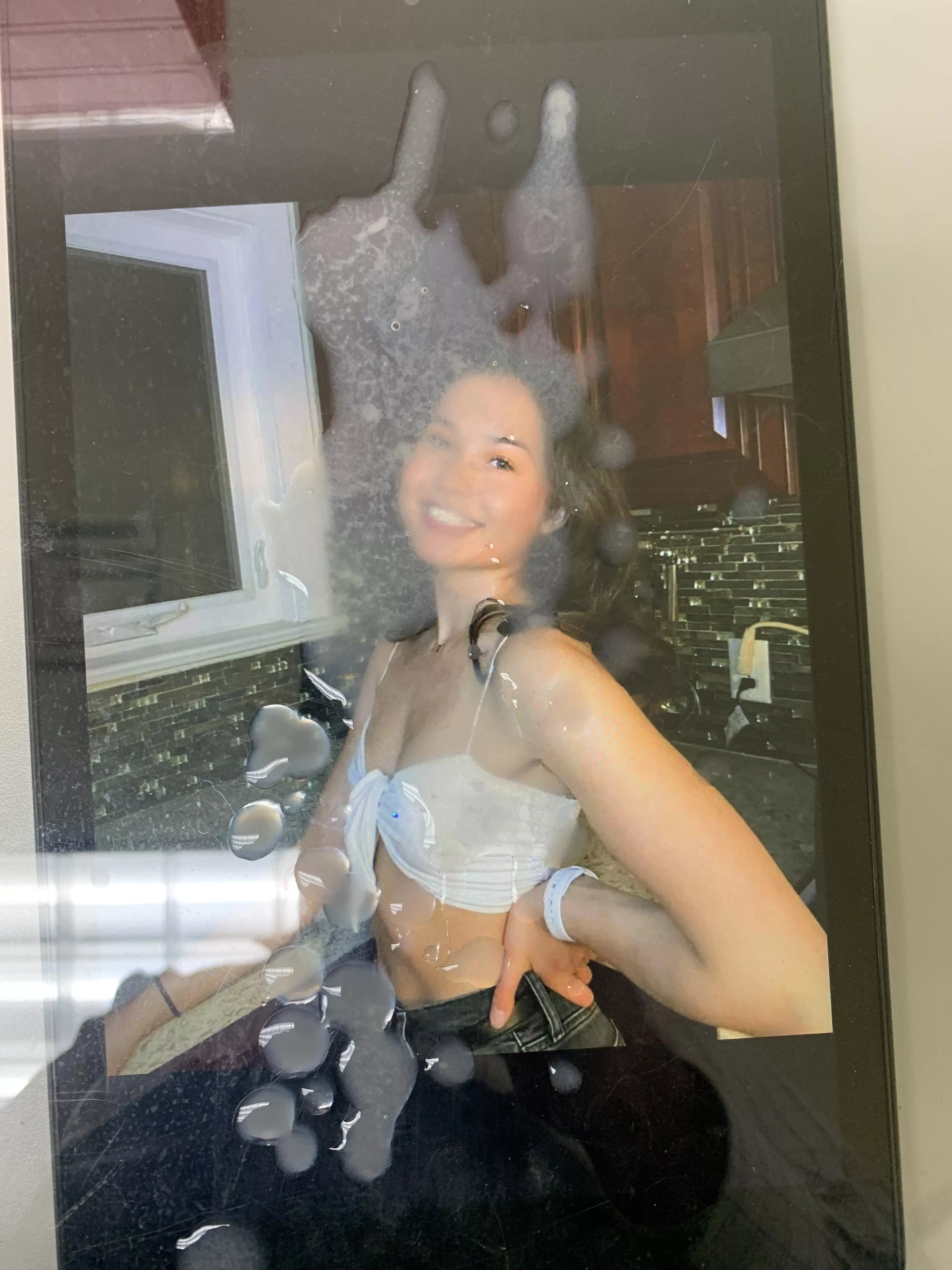 In her kitchen! posted by merbs88