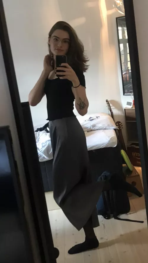 In LOVE with this skirt I found at a thrift store by DisasterNamedAster