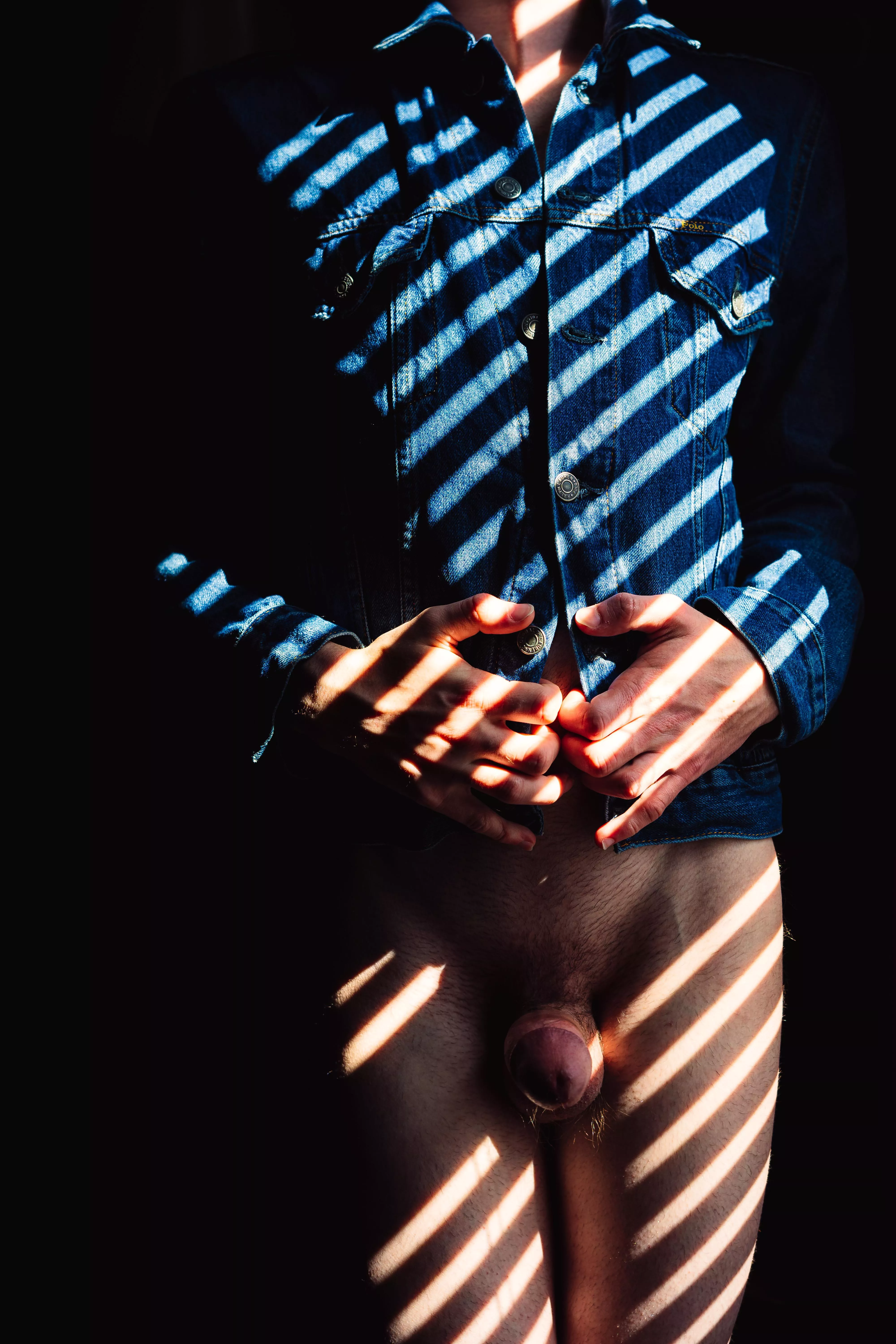 In my Canadian tuxedo 😋 posted by ALawlessTwink