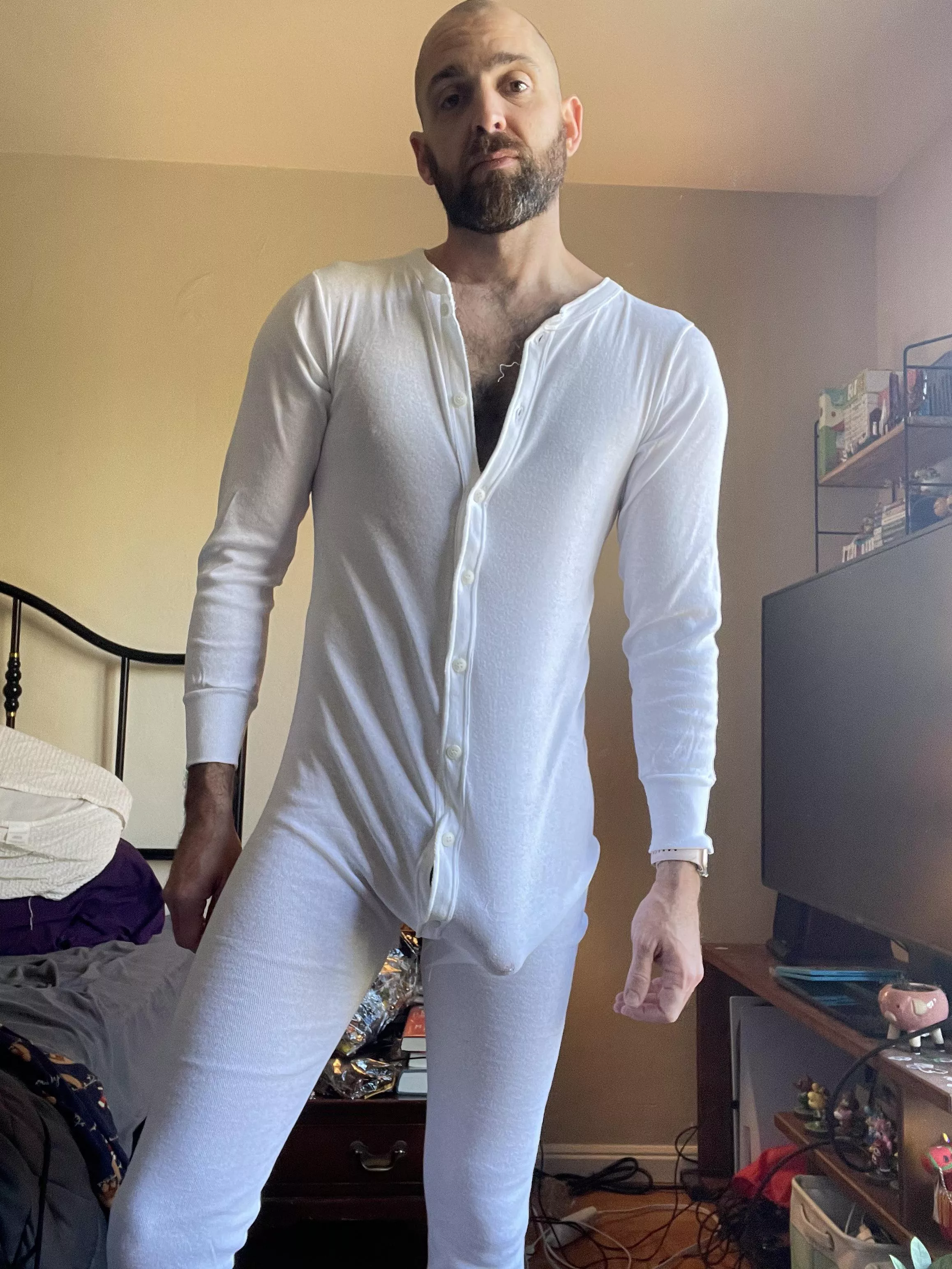 In my onesie posted by HawaiiHungBro