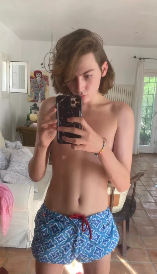 In my shorts- who wants to take them off? 😋 by Garcondejour