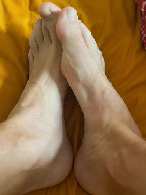 In need of a foot rub 😉 by Fitfaddymoose