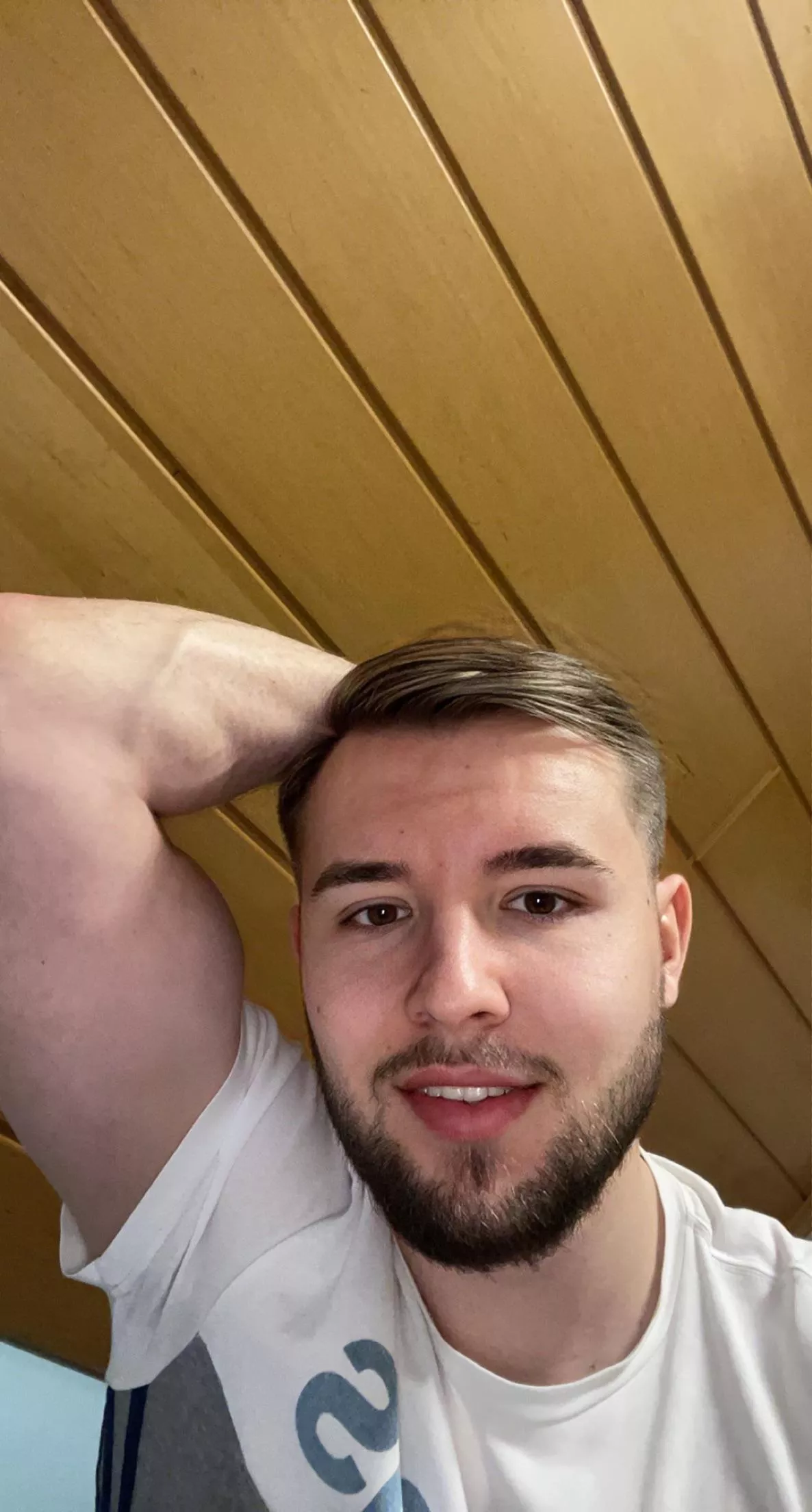 In the Morning only a few veins can be seen. posted by blondboyjan