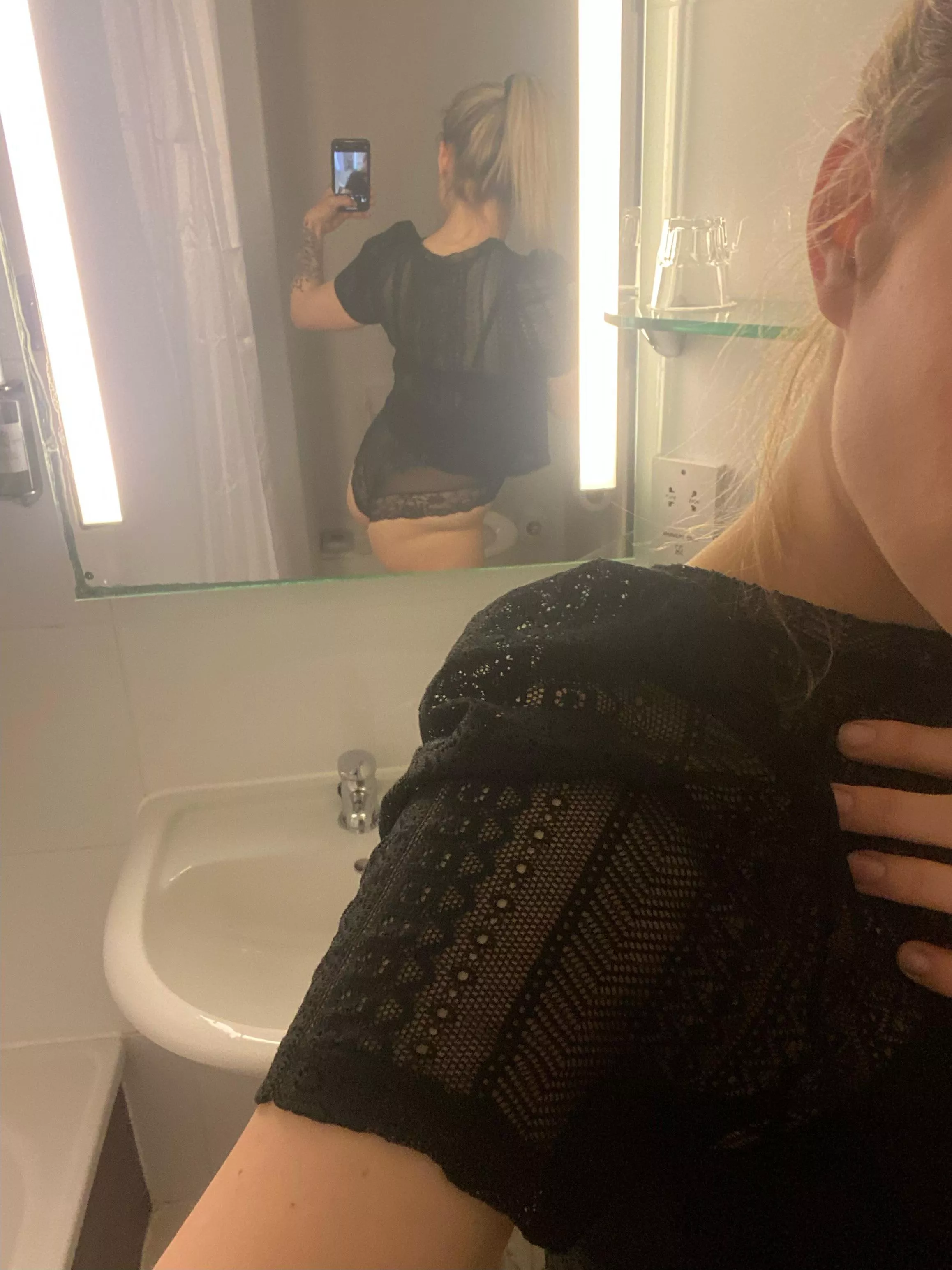 In the next room is a guy I just met an hour ago, guess what I’m going to be doing 😈 x posted by HTAHW