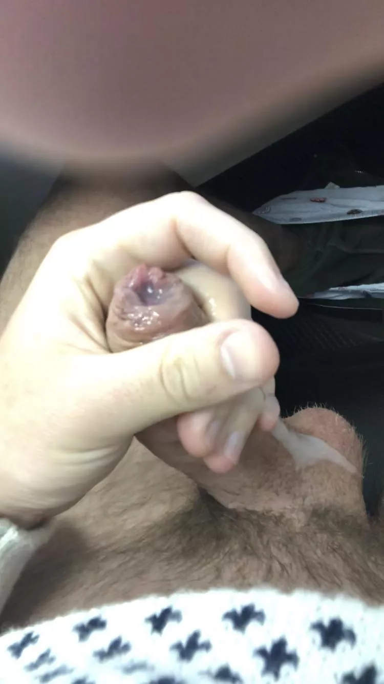 In the office. High risk proposition. Load was all over my chair. posted by Efficient-Fudge7046