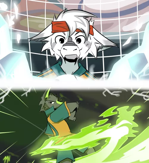 Inazuma eleven inspired drawing ! by A_M_N-