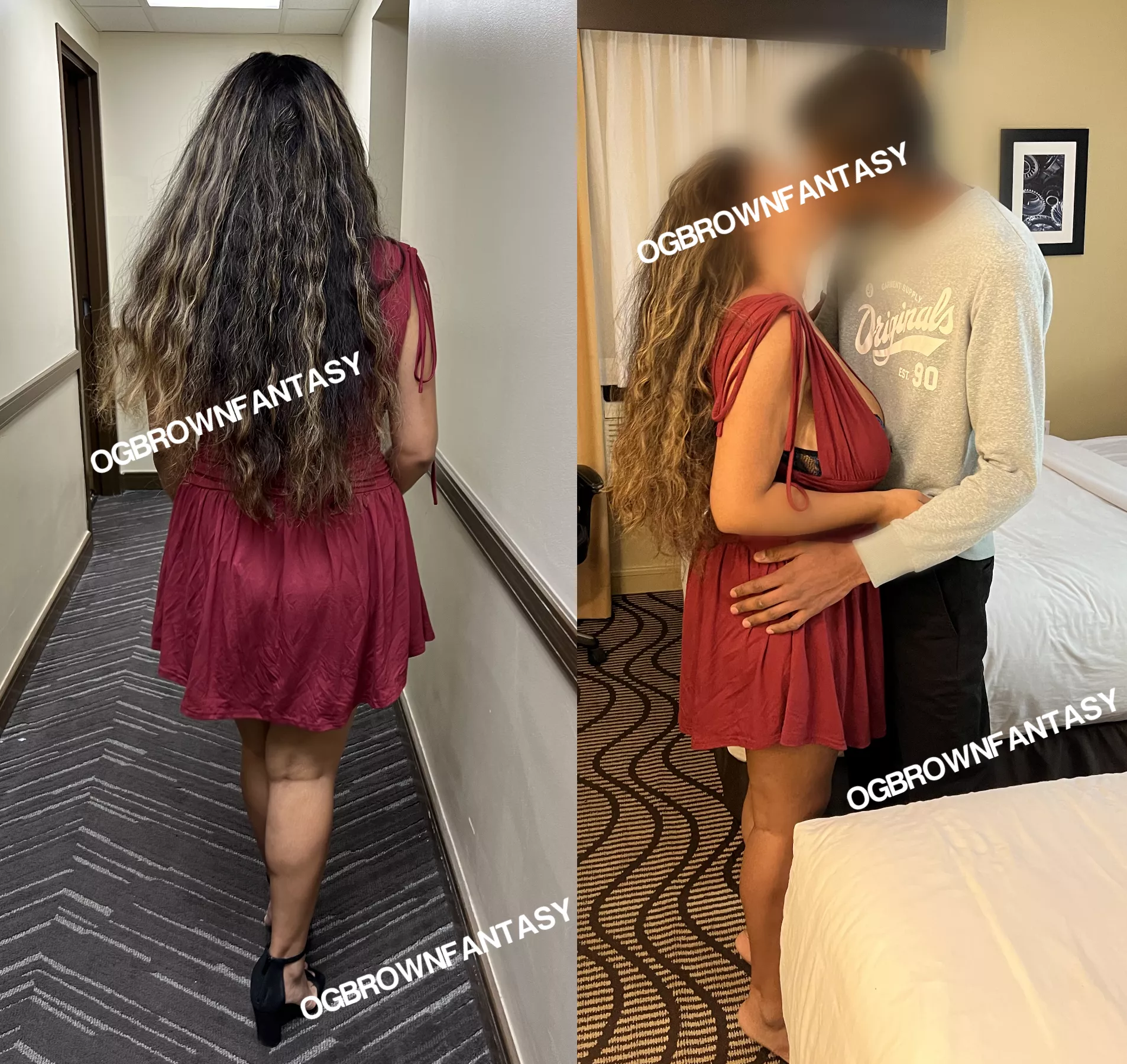 Indian wife on her way to meet her bull [F] posted by OGBrownFantasy