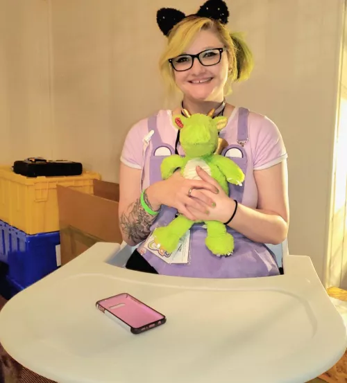 Indy dreamworld had a highchair built for big babies🥺 I was in love by catalina_rae