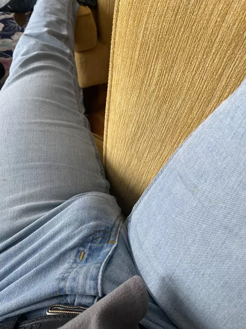 Inescapable bulge. by behindtheredcurtain2