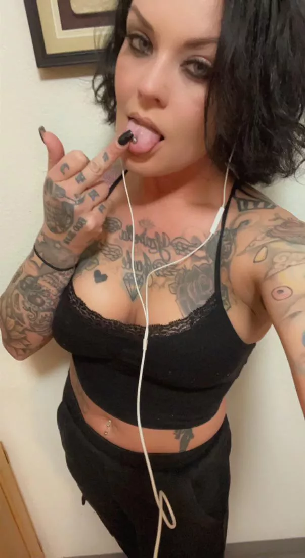 Inked and in a mood posted by crumbsinbed_