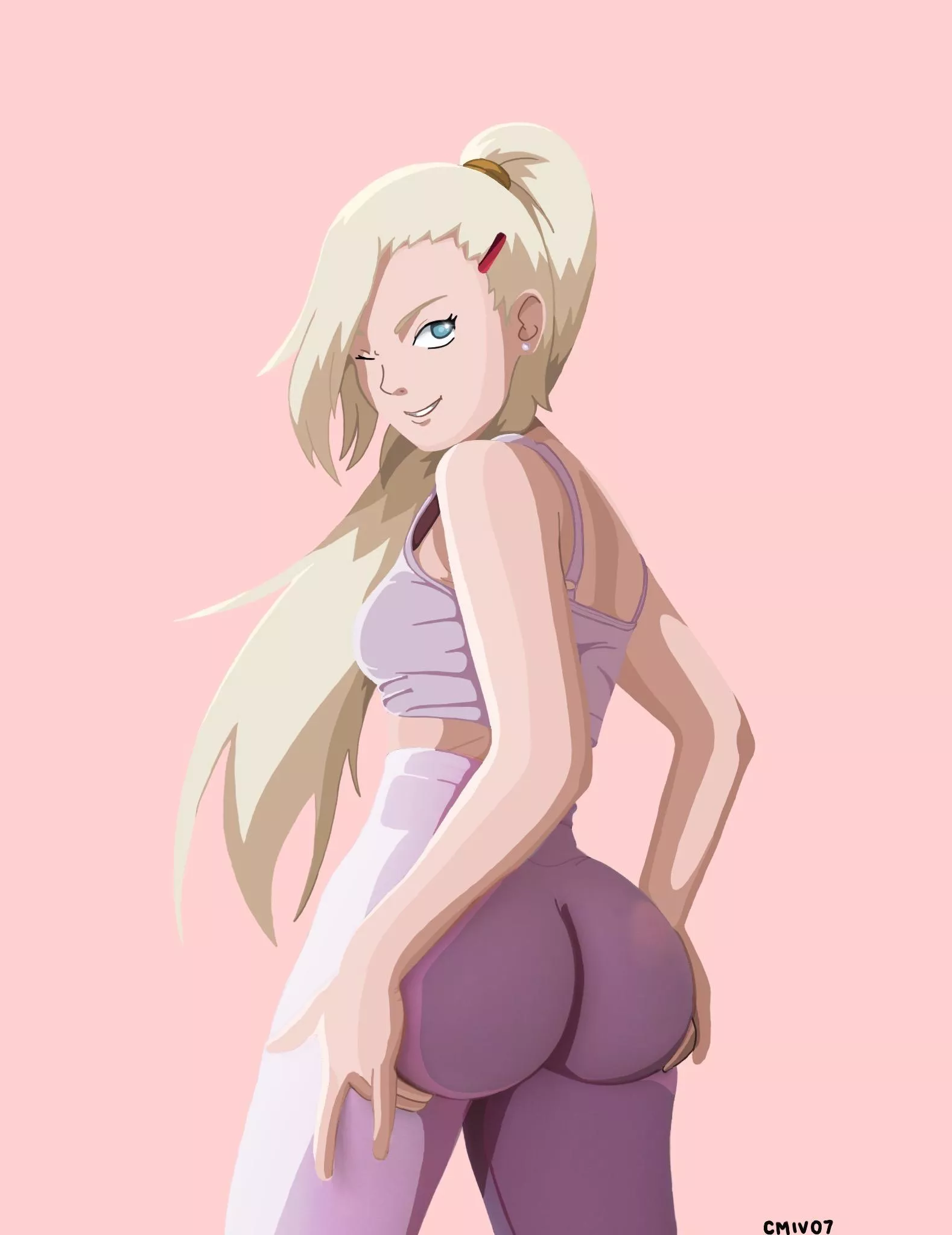 ino's booty in leggings posted by neoleo0088
