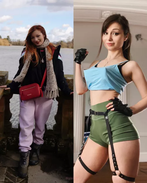 In/out of cosplay - Lara Croft by Pixiecat by pixiecatofficial