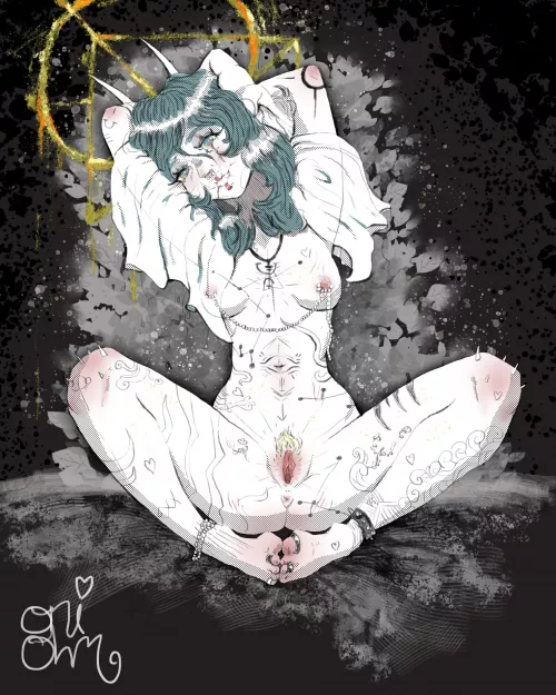 Inviting pink lips (OniOhm) [Original] by OniOhm