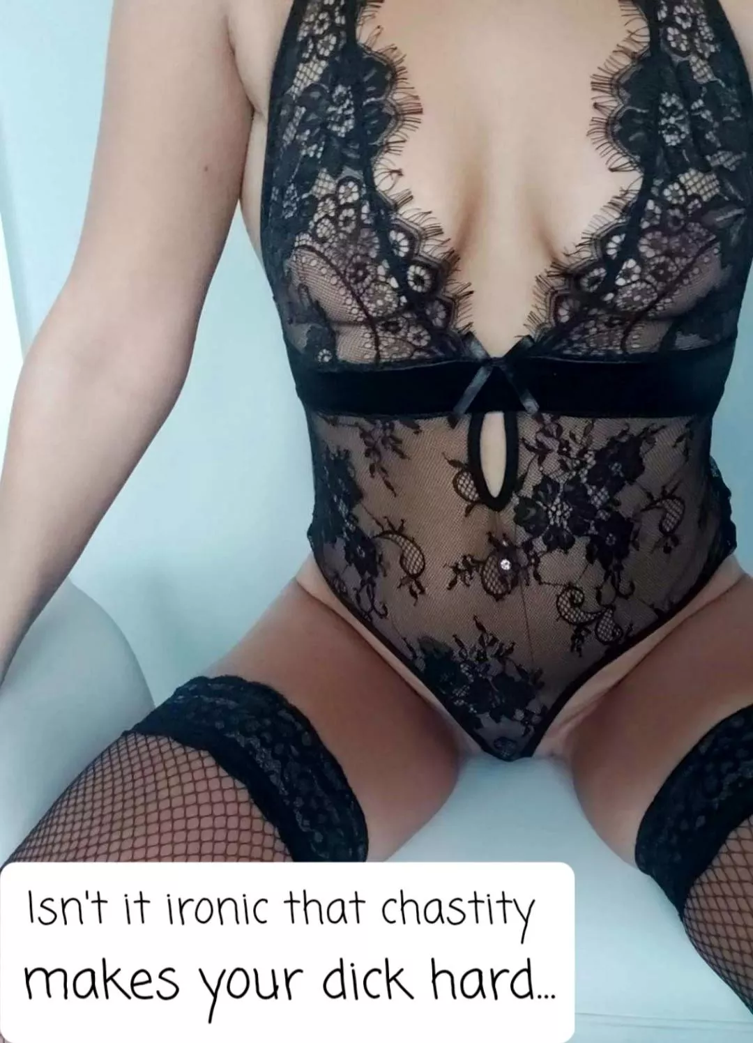 Ironic... posted by cheeeeekymissy