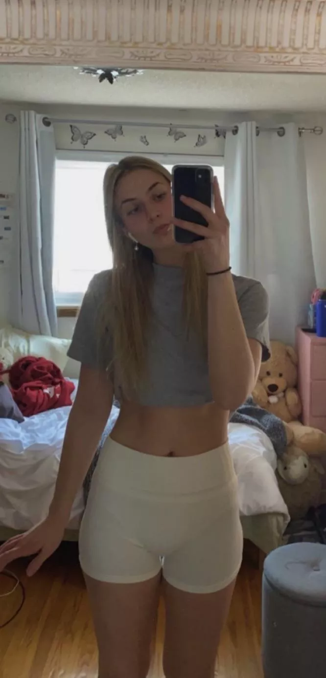 IRTR White shorts 🥵🥵 posted by DrAlpine552