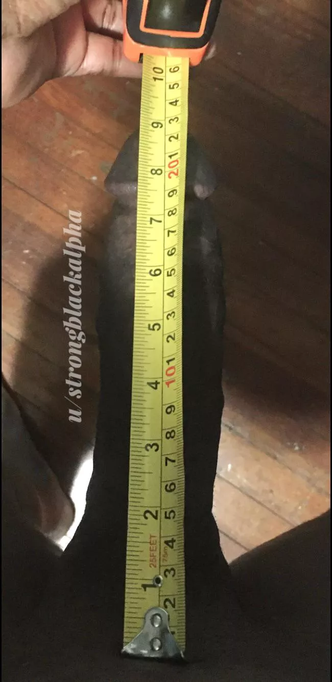 Is 9 inches too big to swallow? 🍆👄❤️ posted by strongblackalpha