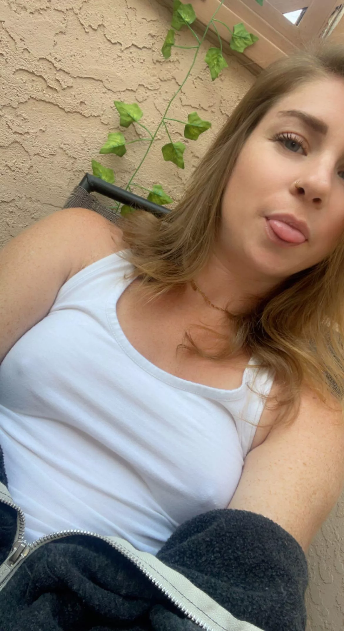 Is it acceptable to go out in white tees without a bra? Asking for a friend 😋 posted by Bottombitty