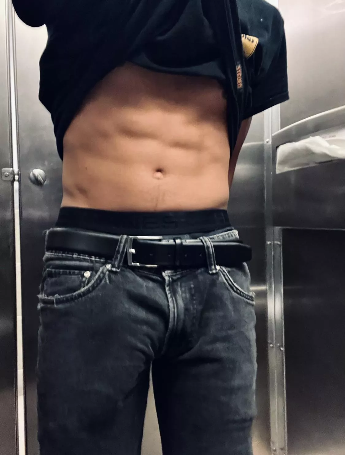 Is it bad that I walk around like this? posted by Hunggothboy