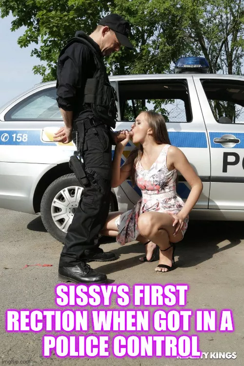 Is it because of the uniform or the gun or what? posted by Bankster081