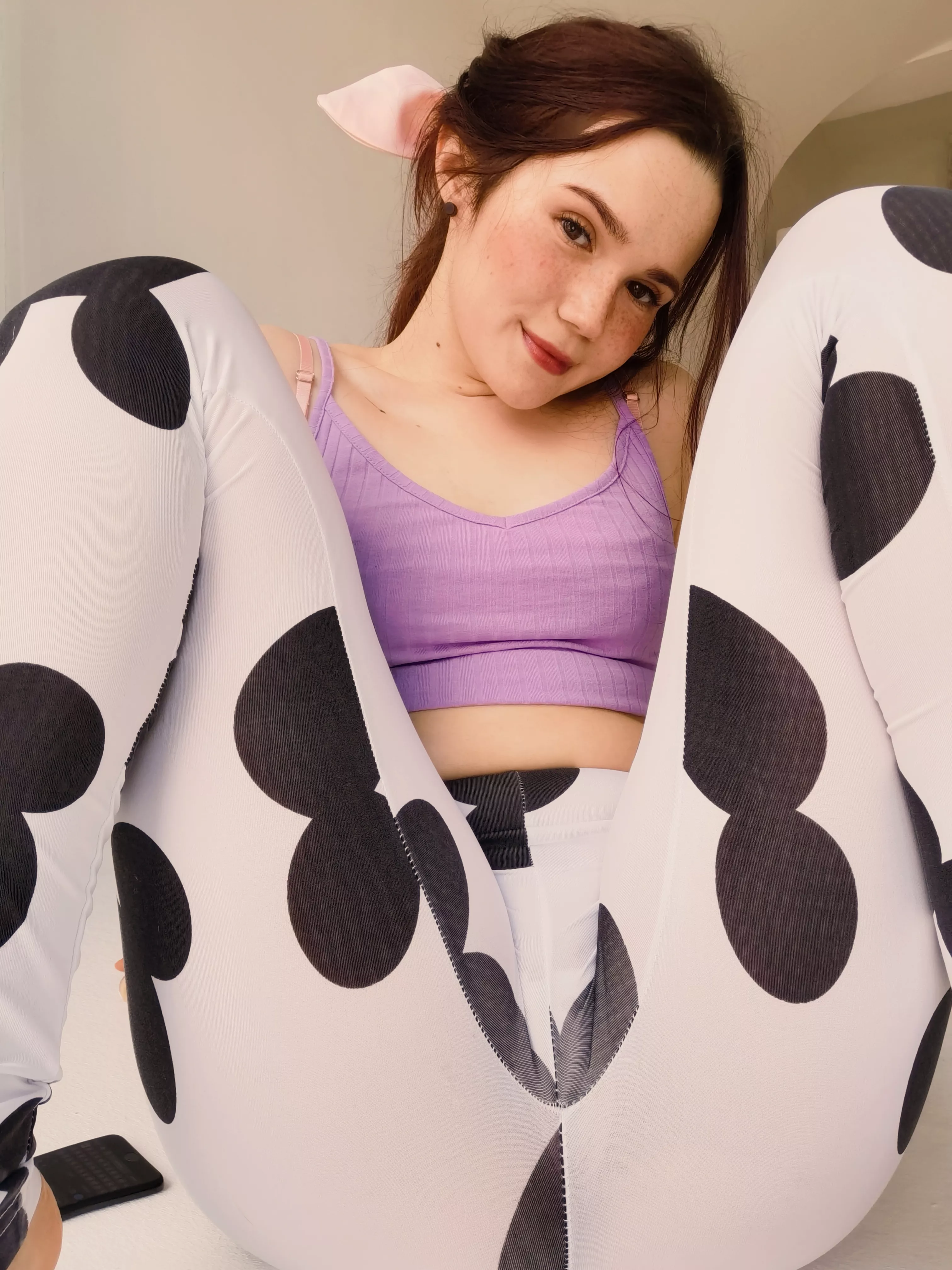 Is it cow print or Mickey Mouse print? 😅 posted by NeyrodeSun