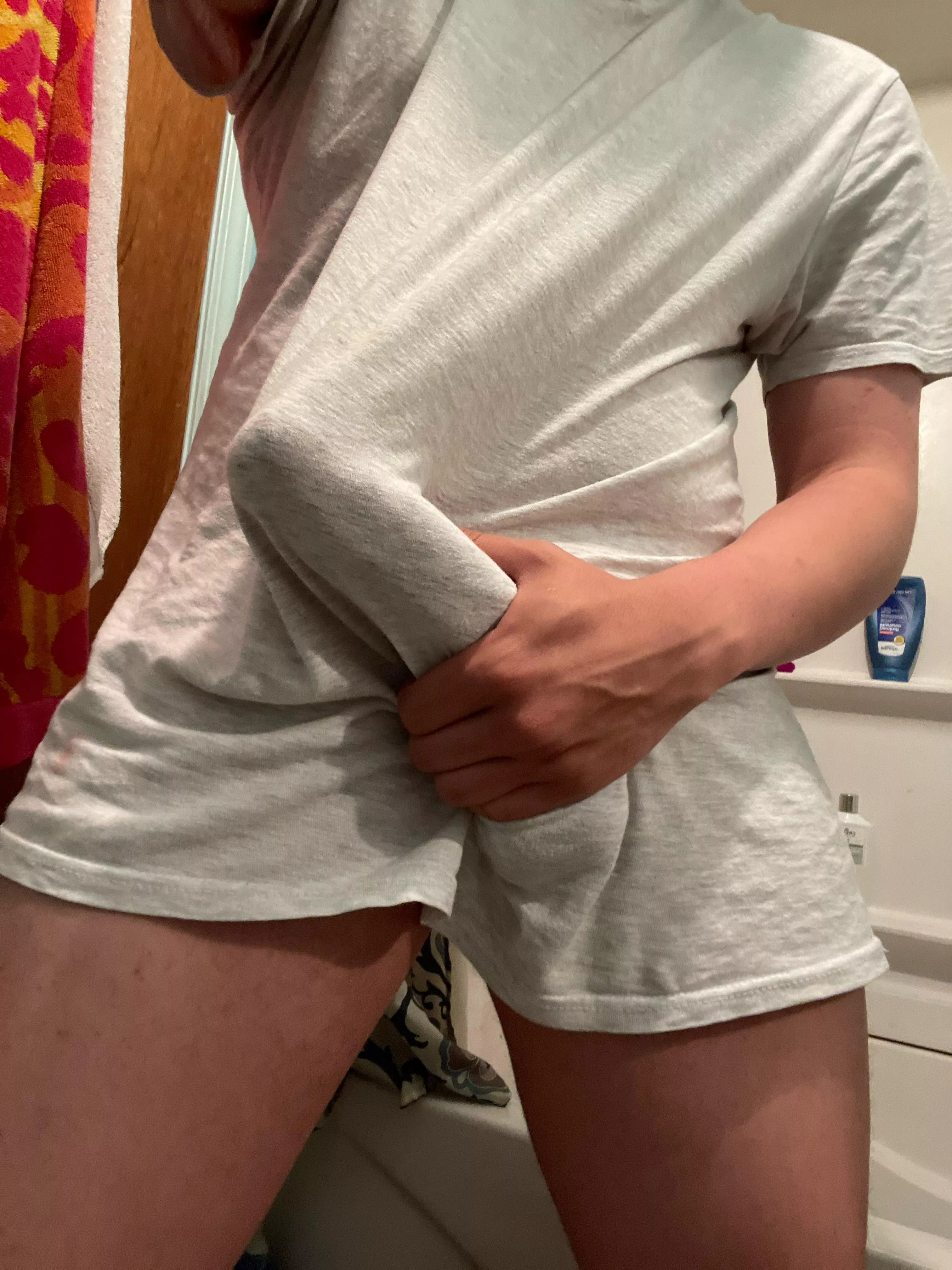 is it ok my shirt has a bulge? posted by Careful-Address-9530