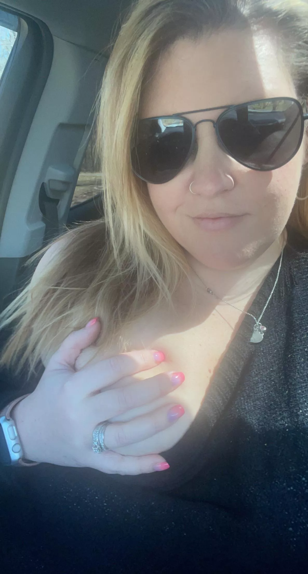 Is my ring in your way? posted by KimbyO0524