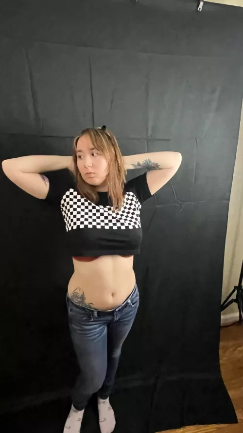 Is my shirt too short? by VelvetGremlen