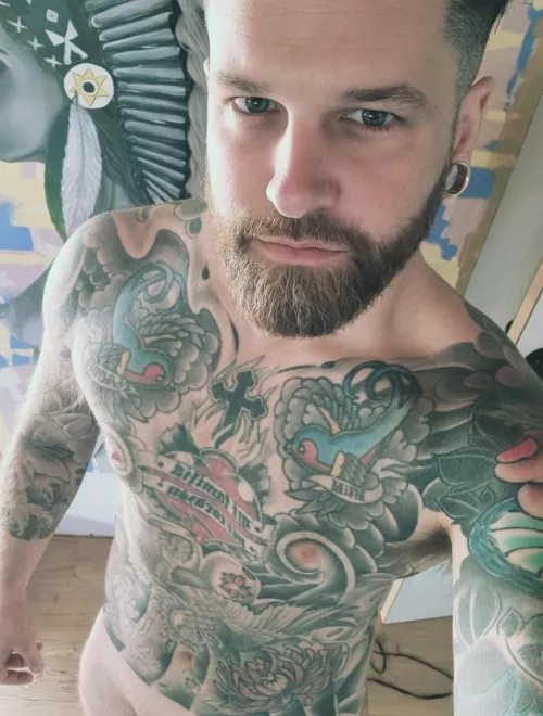 I's not the biggest beard.. but hopefully it still counts 😏 by joshblackbird